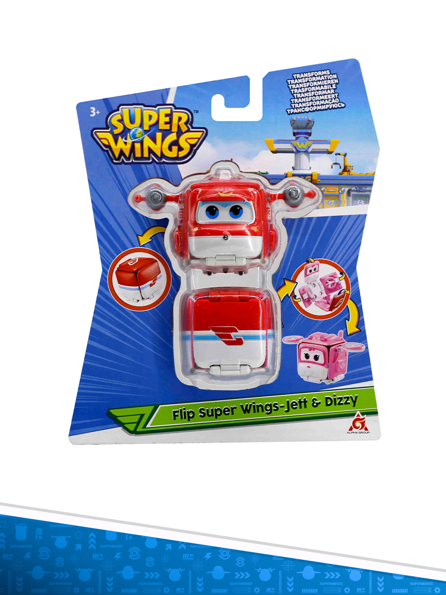 Игровой набор Super Wings Джетт и Диззи EU740570A - фото 8