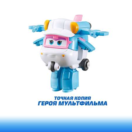 Мини робот трансформер Super Wings Лайм