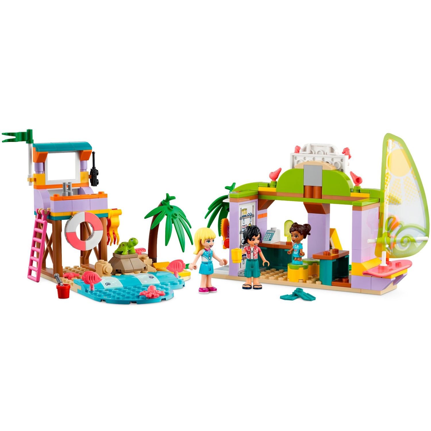 Конструктор LEGO Friends Surfer Beach Fun 41710 - фото 3