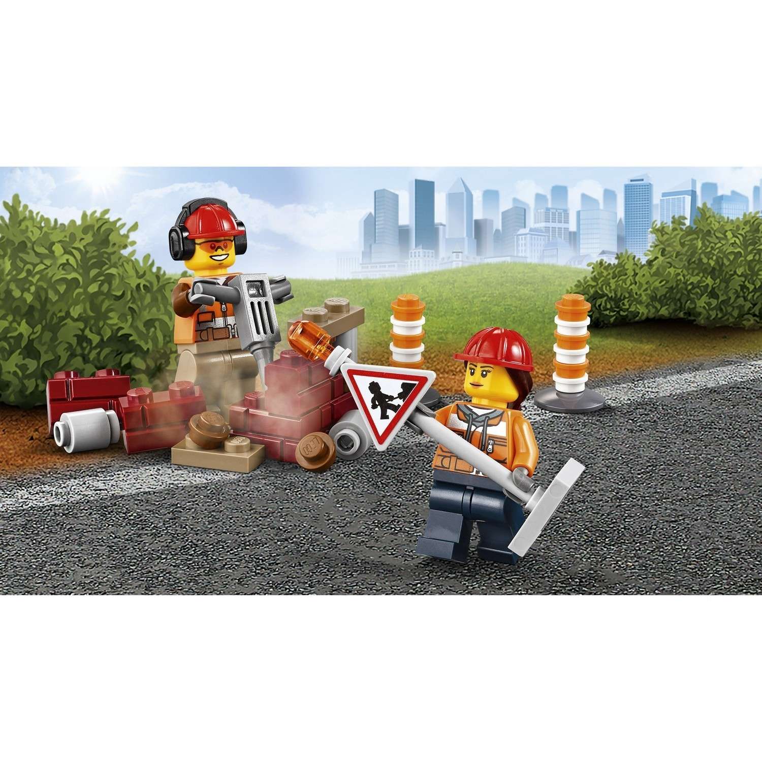 Конструктор LEGO City Great Vehicles Уборочная техника (60152) - фото 4