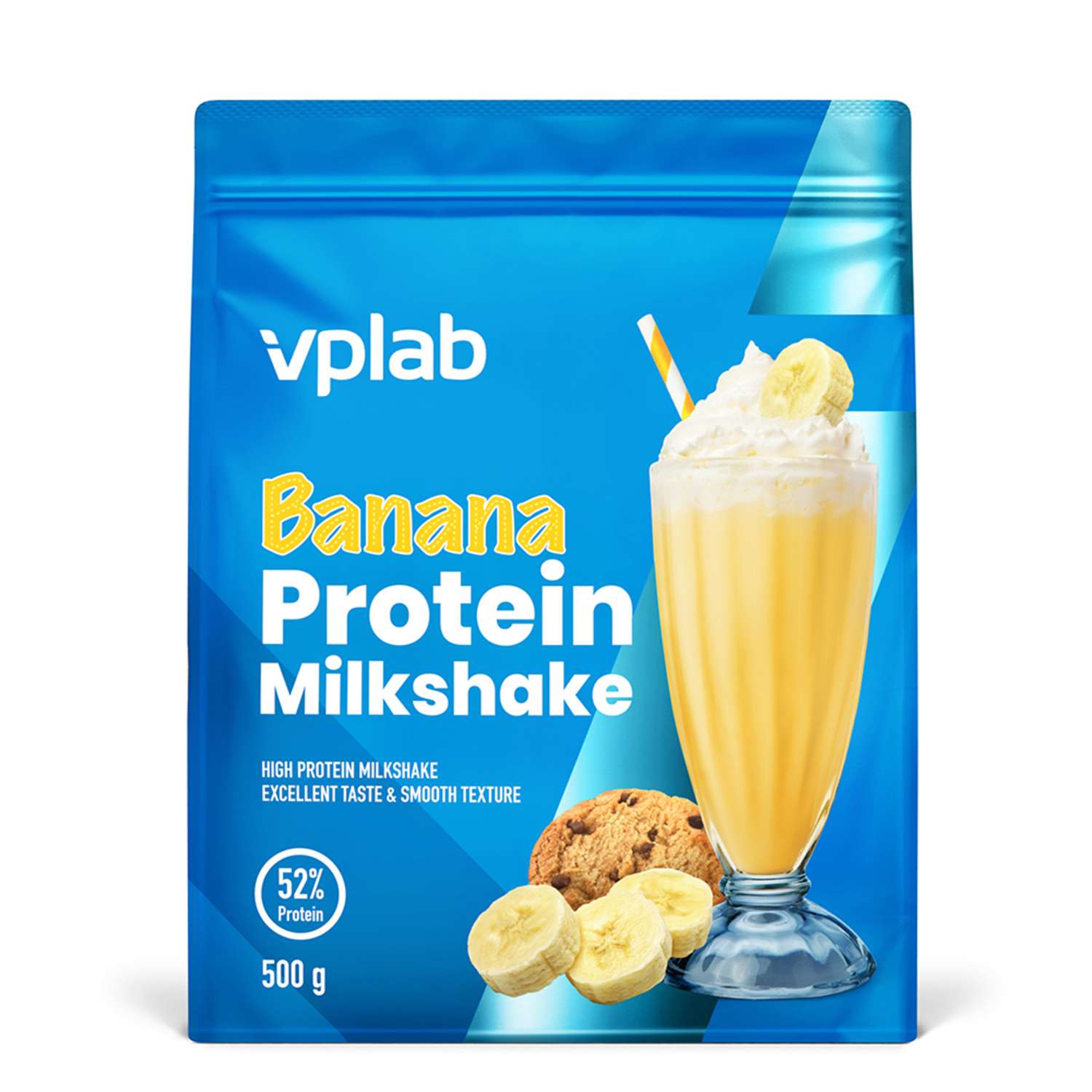 Биолонически активная добавка VPLAB Протеин Milkshake банан 500г - фото 2
