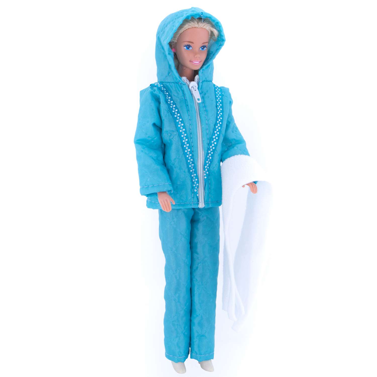 Комплект одежды Модница для куклы 29 см из синтепона 1404 бирюзовый 1404бирюзовый - фото 9