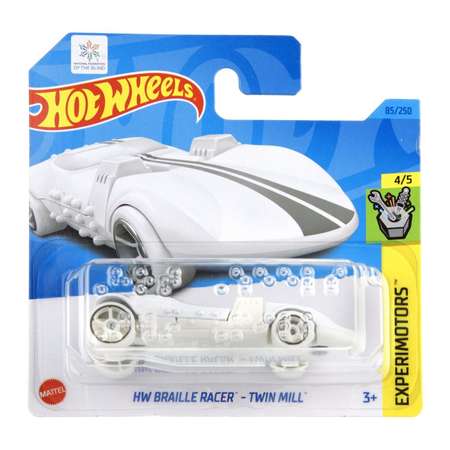 Машинка Hot Wheels HW Braille Racer - Twin Mill серия Experimotors