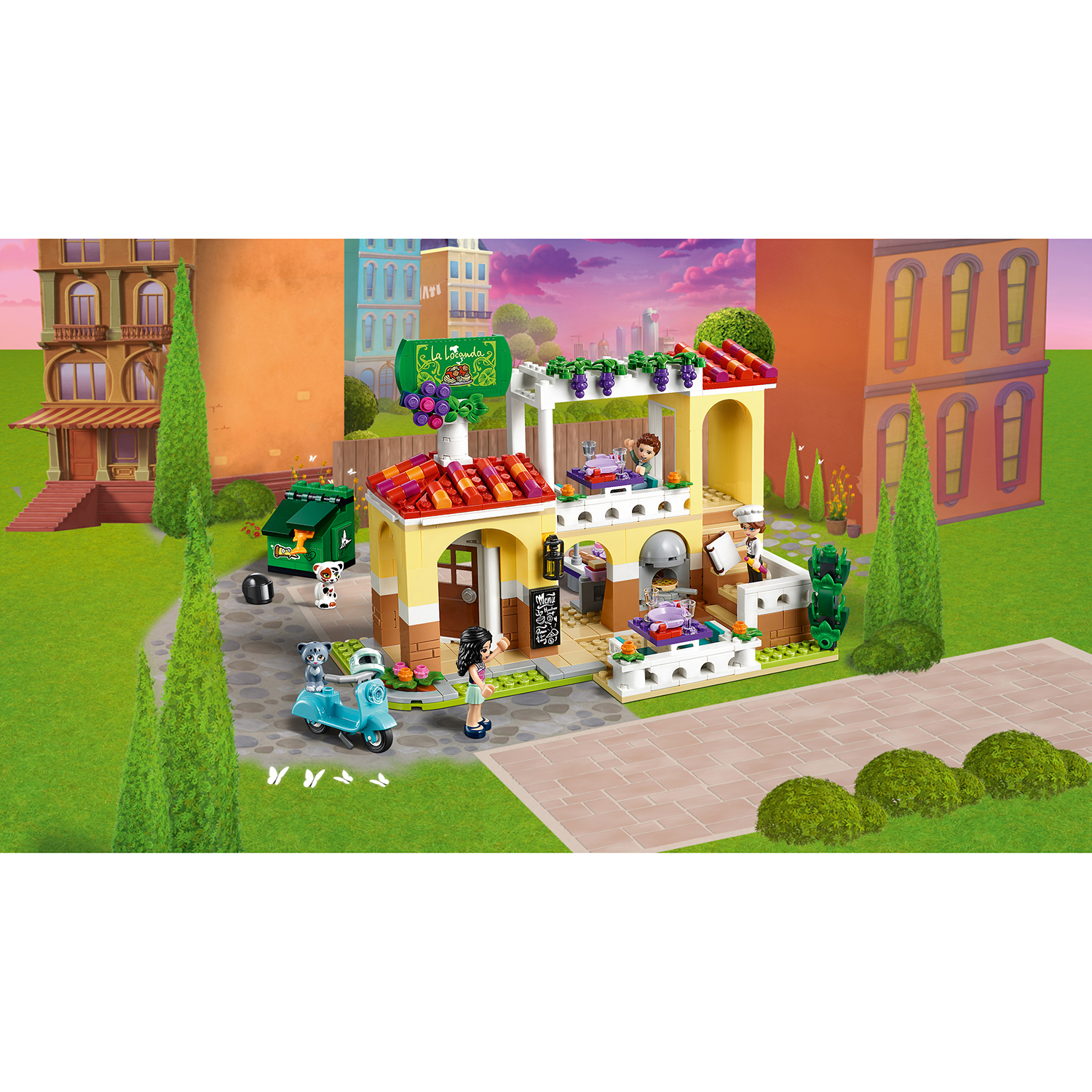 Конструктор LEGO Friends Ресторан Хартлейк Сити 41379 - фото 7