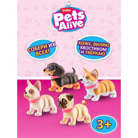 Игрушка Pets Alive Танцующий питомец такса интерактивная 9530SQ1