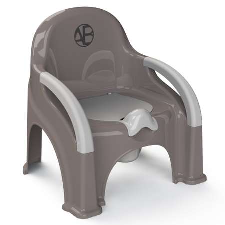 Горшок-стул Amarobaby Baby chair серый