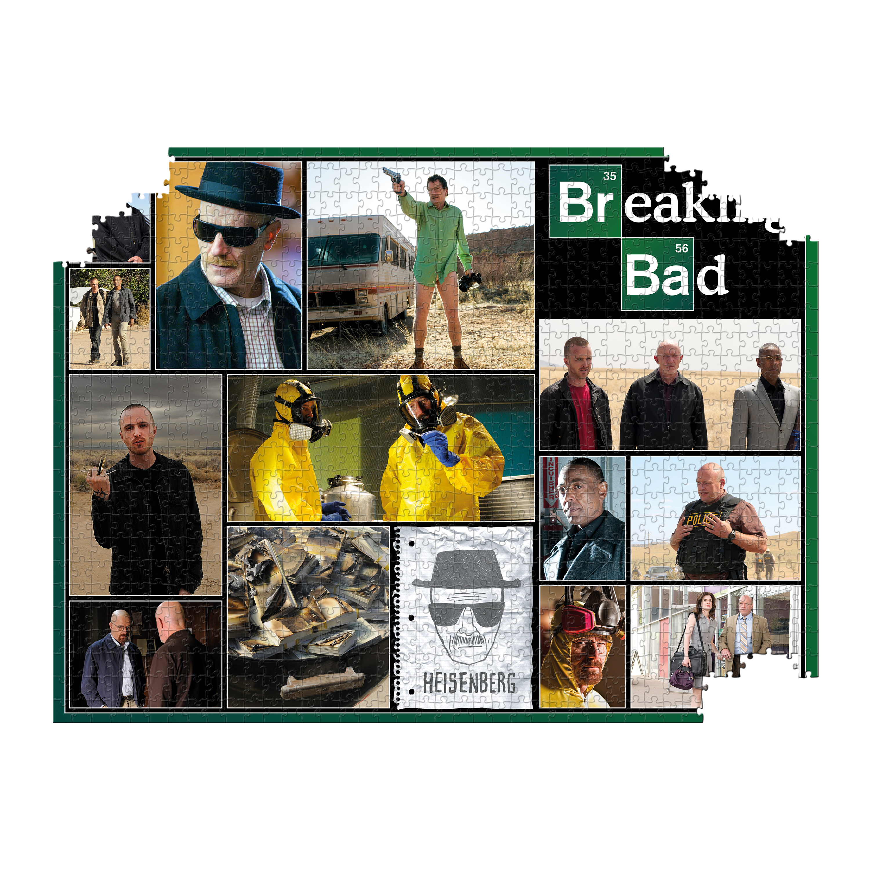 Пазл 1000 деталей Winning Moves Во все тяжкие Breaking Bad Collage - фото 5