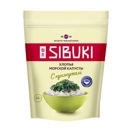 Хлопья Sibuki из морской капусты-кунжут 40г