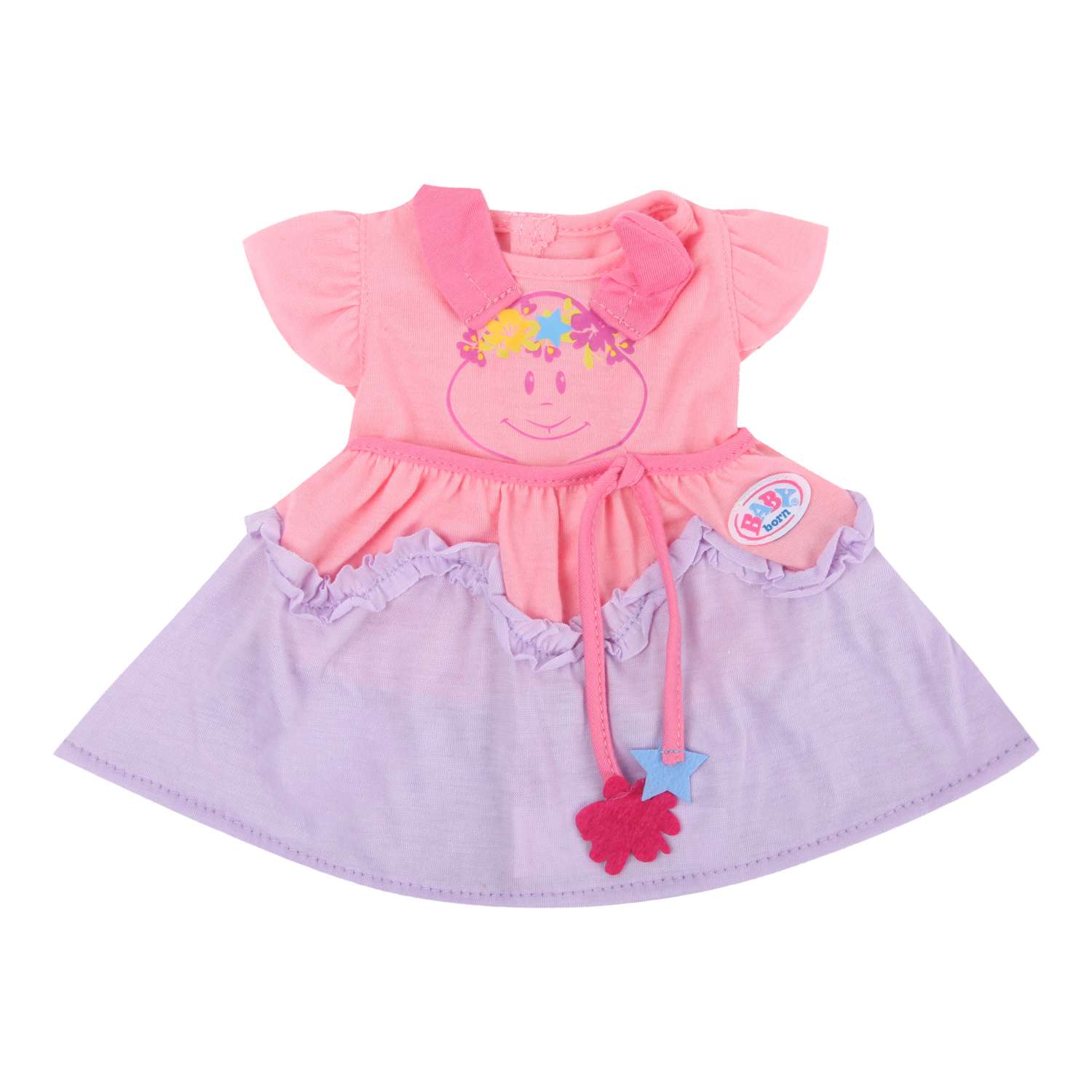 Платье для куклы Zapf Creation Baby Born Смайл 824-559 824-559 - фото 1