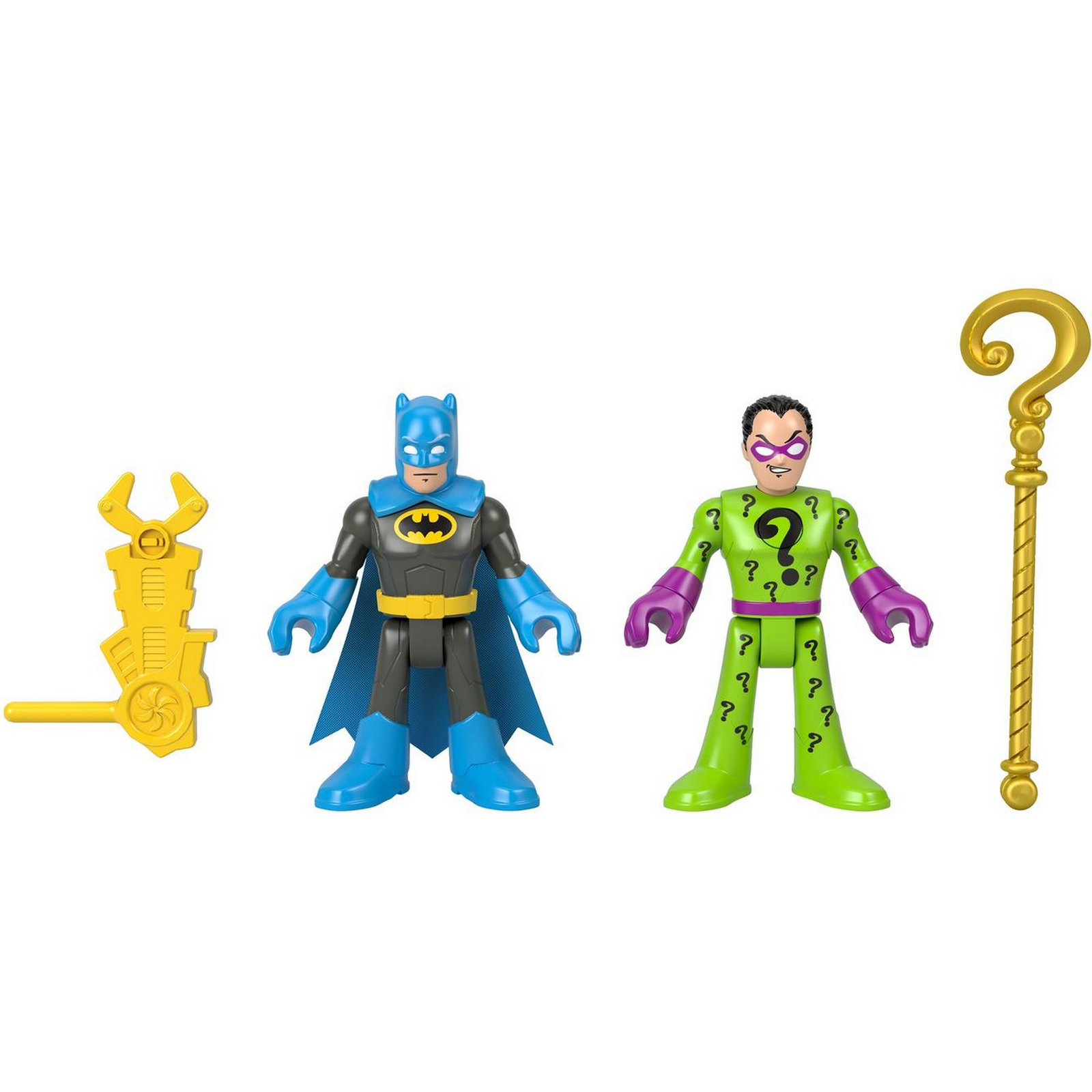 Фигурка IMAGINEXT Batman Бэтмен и Загадочник GWP58 купить по цене 19 ₽ в  интернет-магазине Детский мир