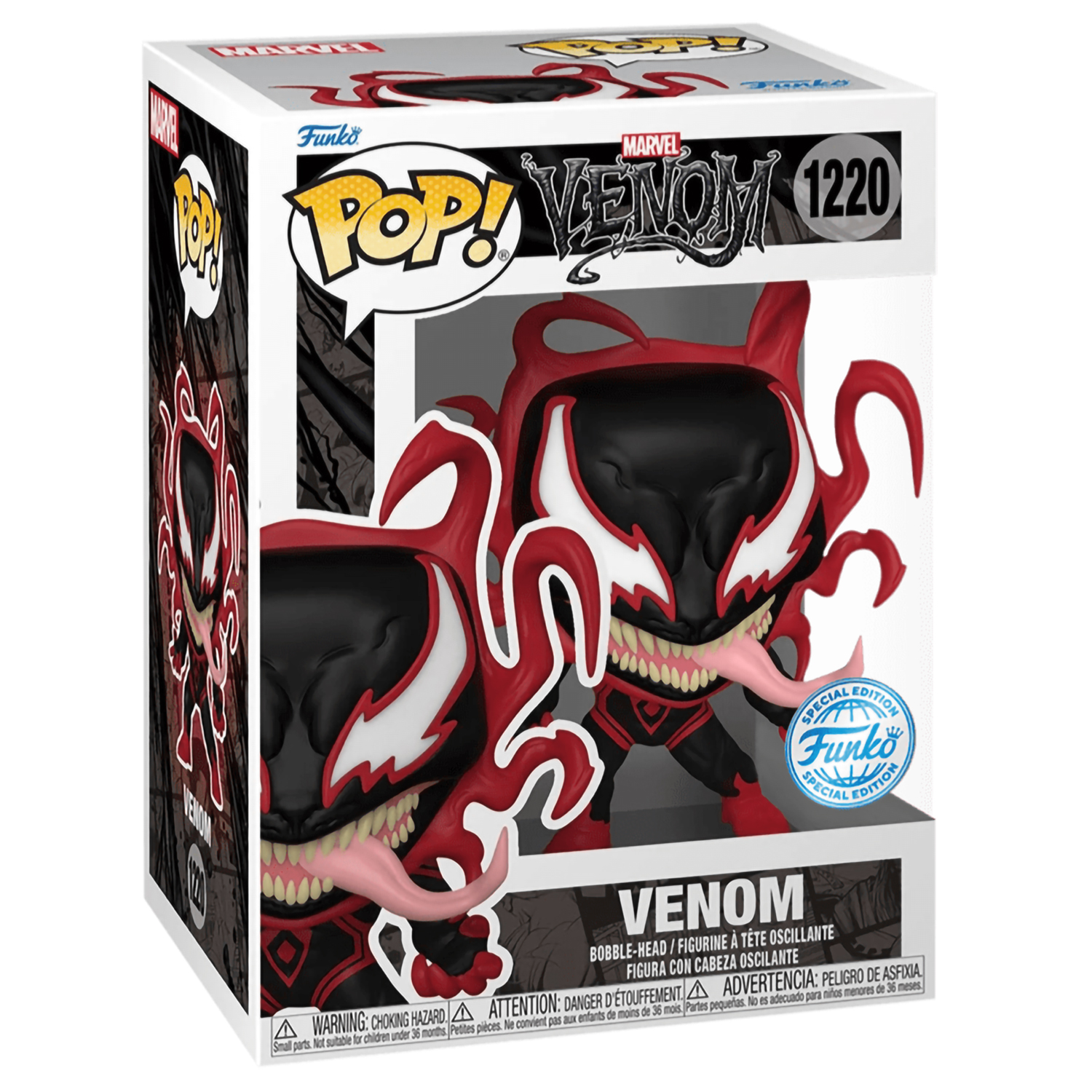 Фигурка Funko POP! Bobble Marvel Venom Venom Miles Morales (Exc) (1220) 71057 - фото 2