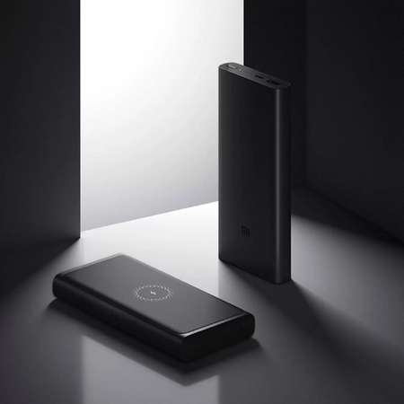 Внешний аккумулятор XIAOMI Mi 10W Wireless BHR5460GL USB/USB-C 3 А 10000 мАч черный