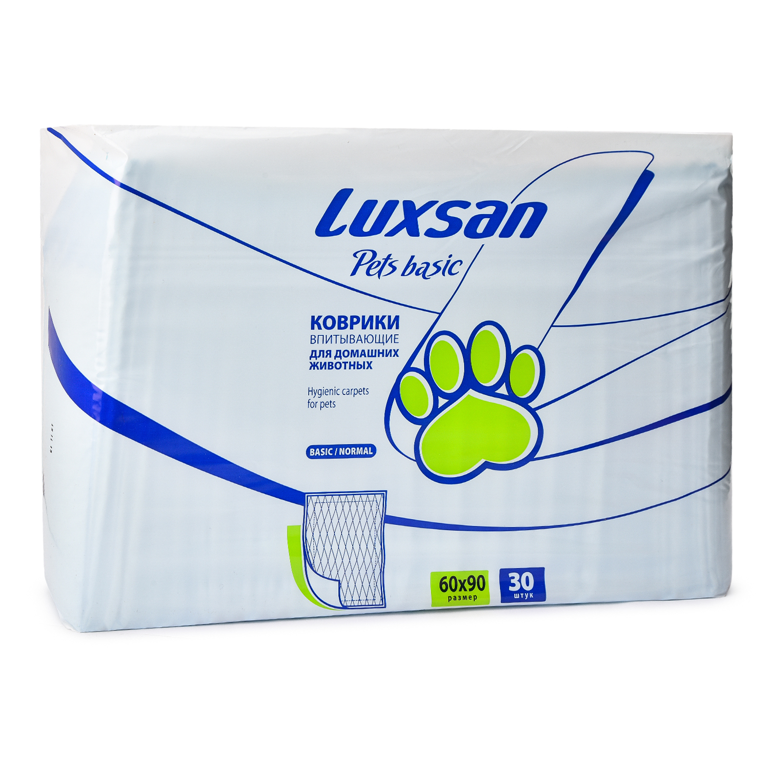 Коврики для животных Luxsan Pets впитывающие 60*90 см 30шт - фото 1