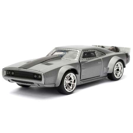 Машинка Fast and Furious Jada 1:32 Ff8 Ice Charger-Free Rolling Серая 98299