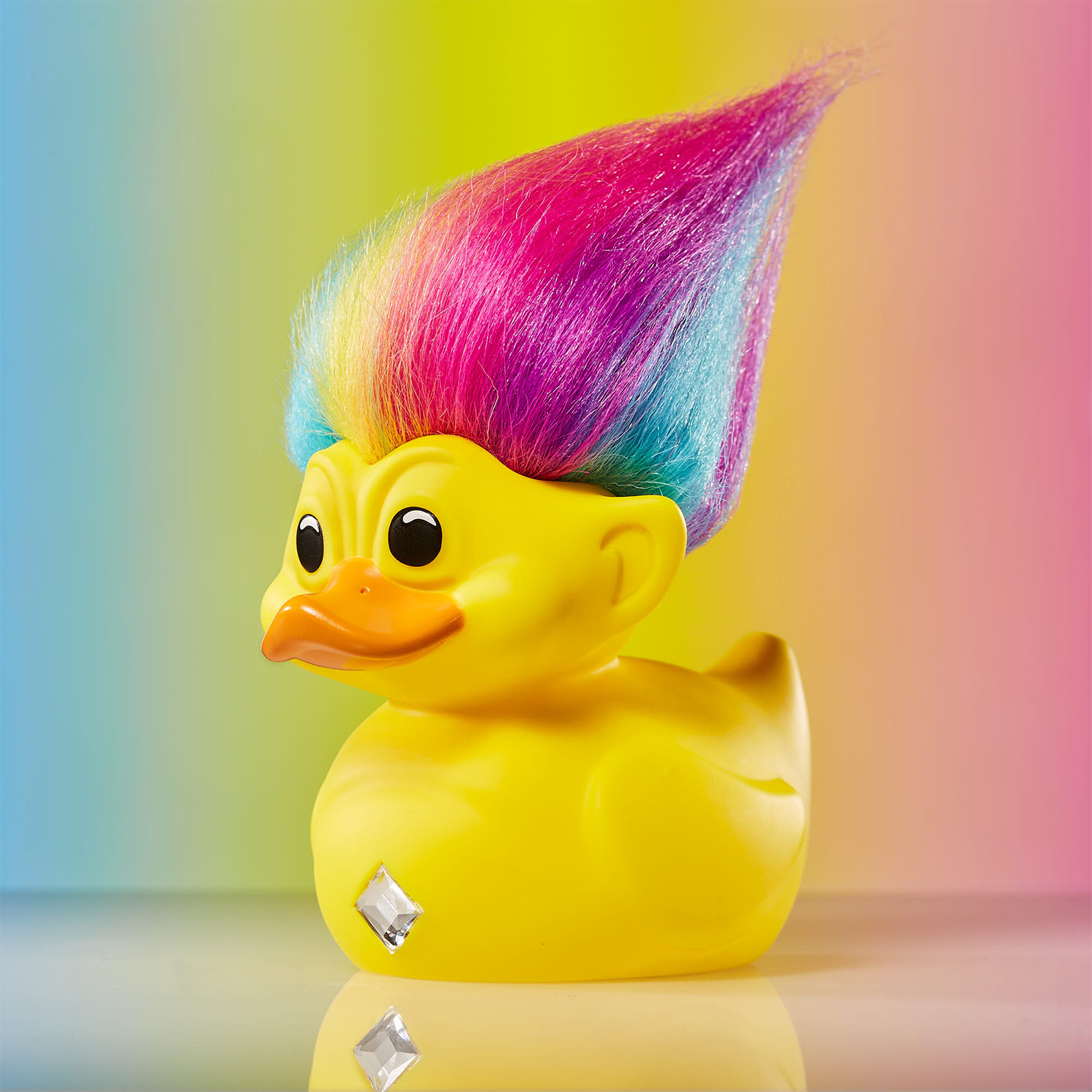 Фигурка Trolls Утка Tubbz Радужный тролль - фото 14