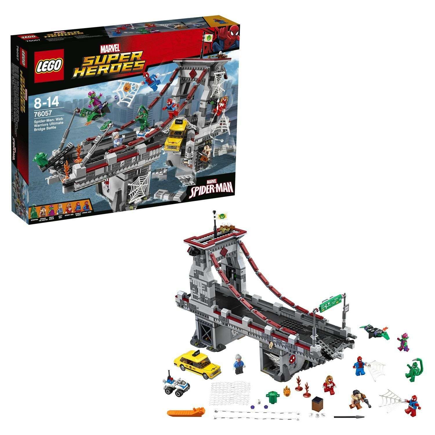 Конструктор LEGO Super Heroes Человек-паук:последний бой воинов паутины (76057) - фото 1