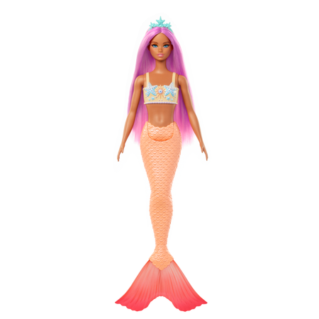 Кукла Arnetta Mattel Barbie Mermaid с розовыми волосами HRR05