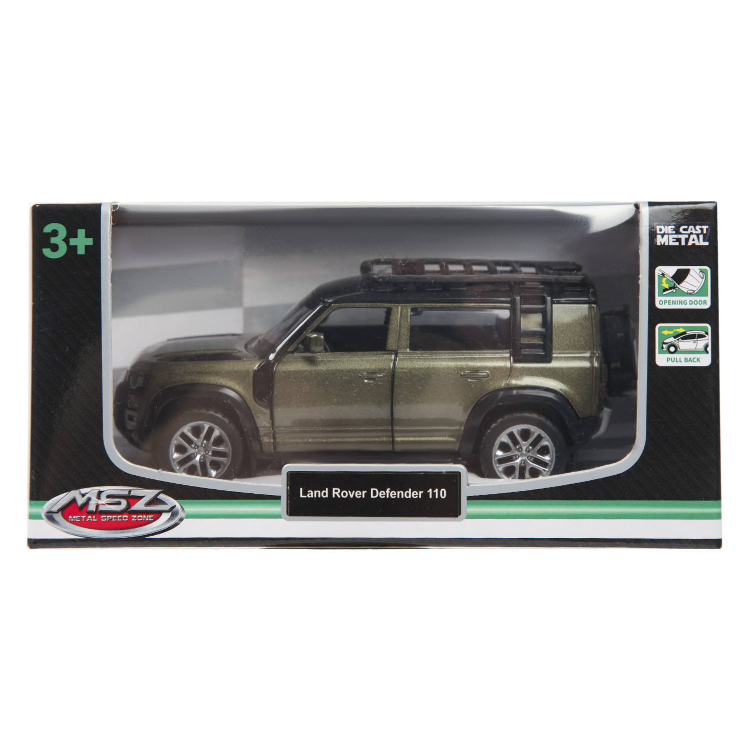 Автомобиль MSZ Land Rover 1:43 инерционный 67702 - фото 5