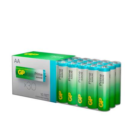 Набор батареек GP Super Alkaline AA LR6 30 шт. 15A-B30