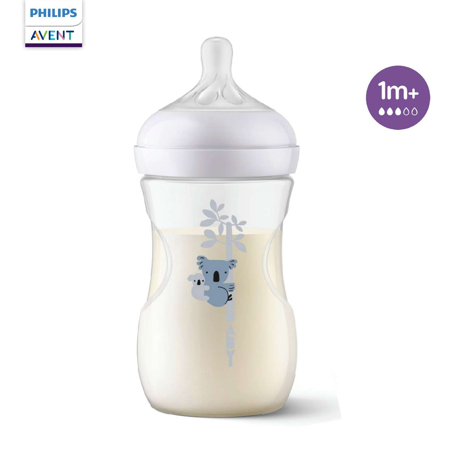 Бутылочка Philips Avent Natural 260 мл - фото 1