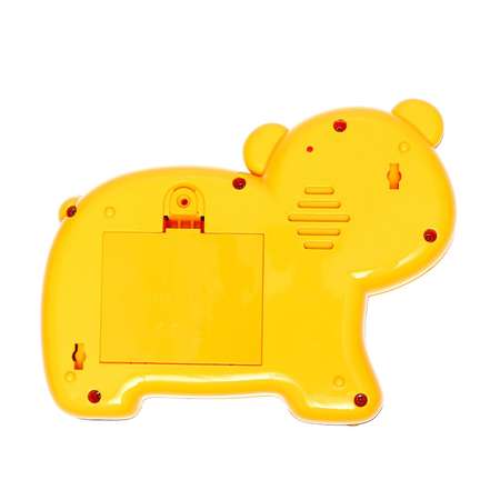 Музыкальная игрушка Zabiaka «Любимый друг» звук свет жёлтый мишка