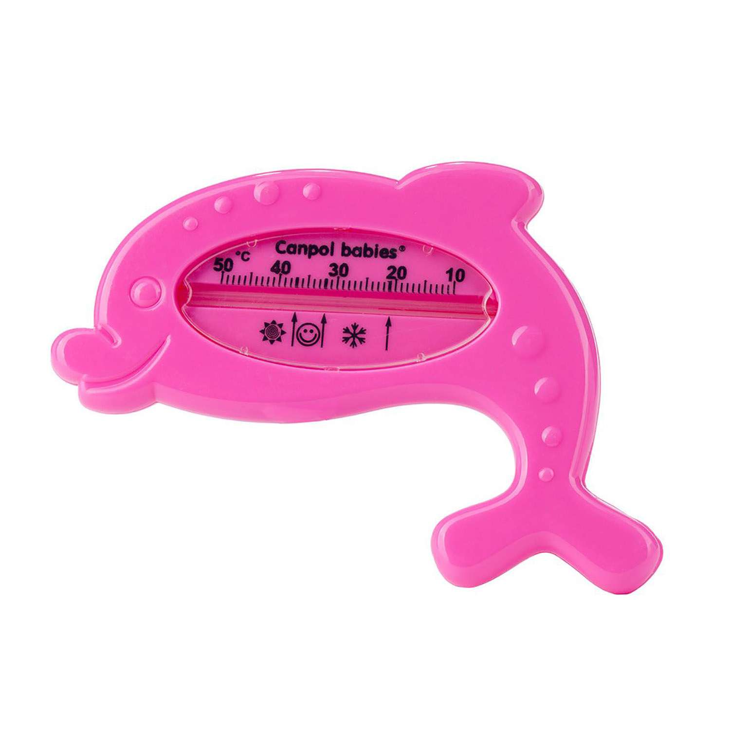 Термометр для ванны Canpol Babies Дельфин Розовый - фото 1