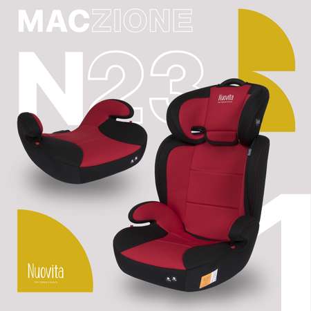 Автокресло Nuovita Maczione N23-1 Красный