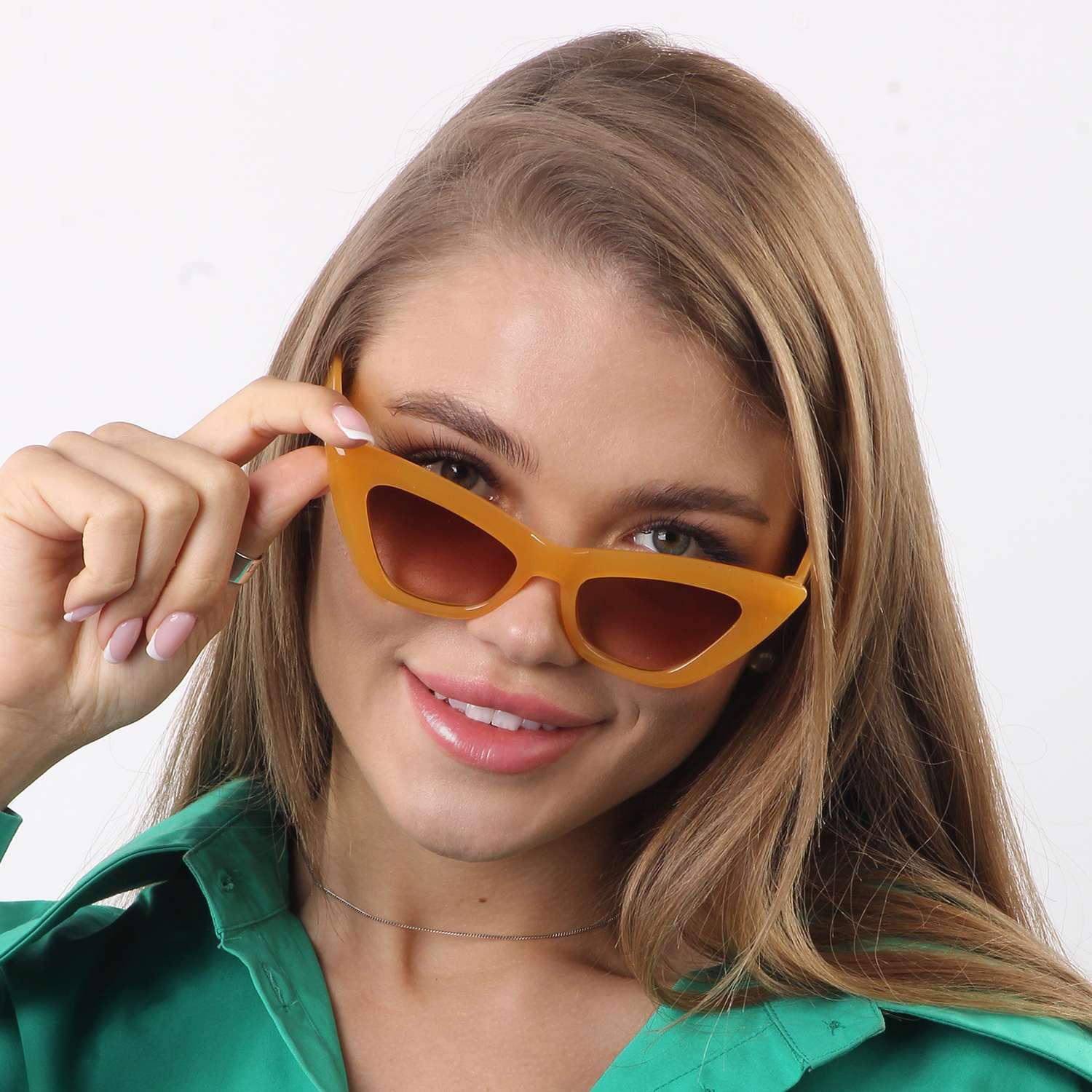 Солнцезащитные очки Pretty Mania DD026-YEGRF - фото 1