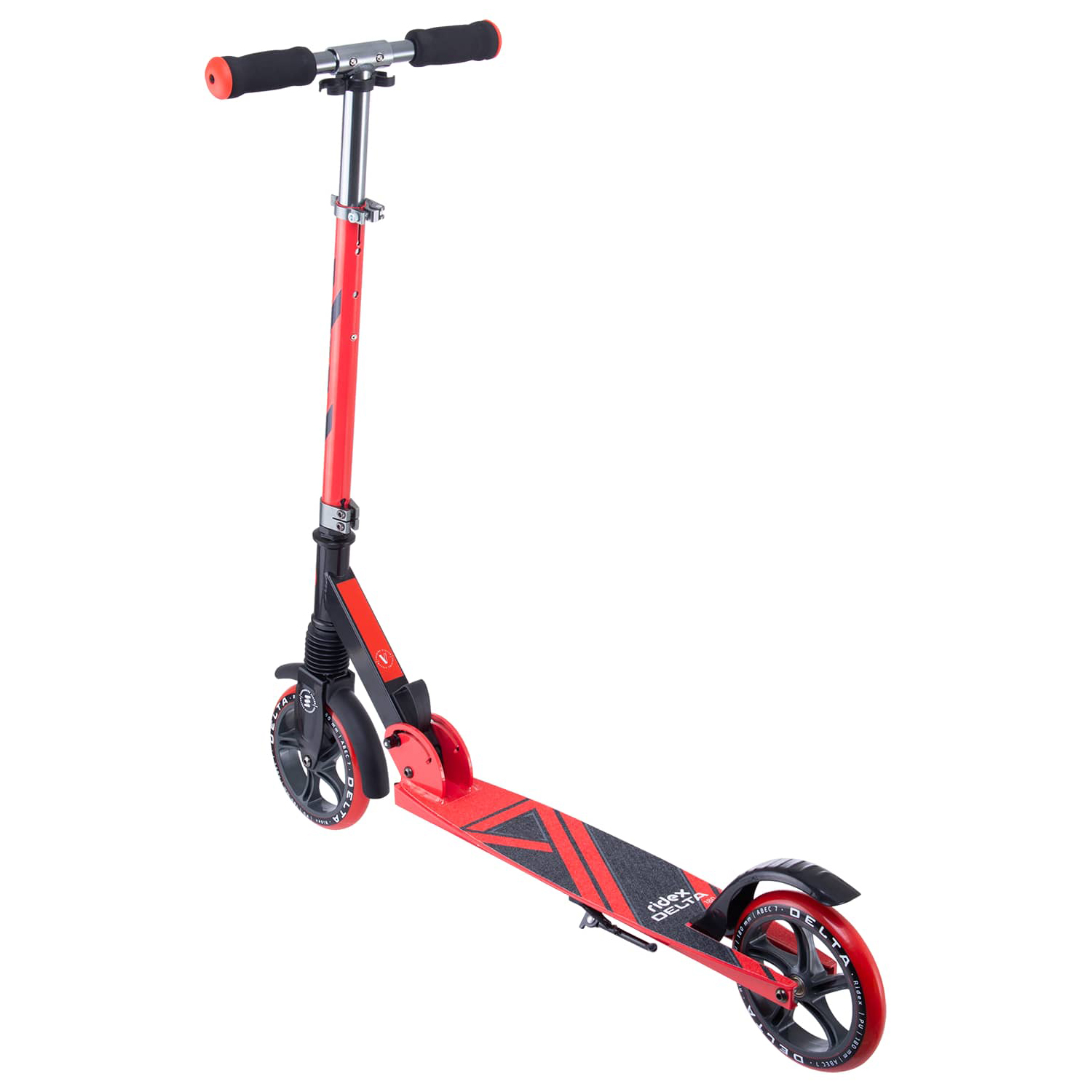 Самокат RIDEX двухколесный Scooter 2 wheels Delta 180 red - фото 2