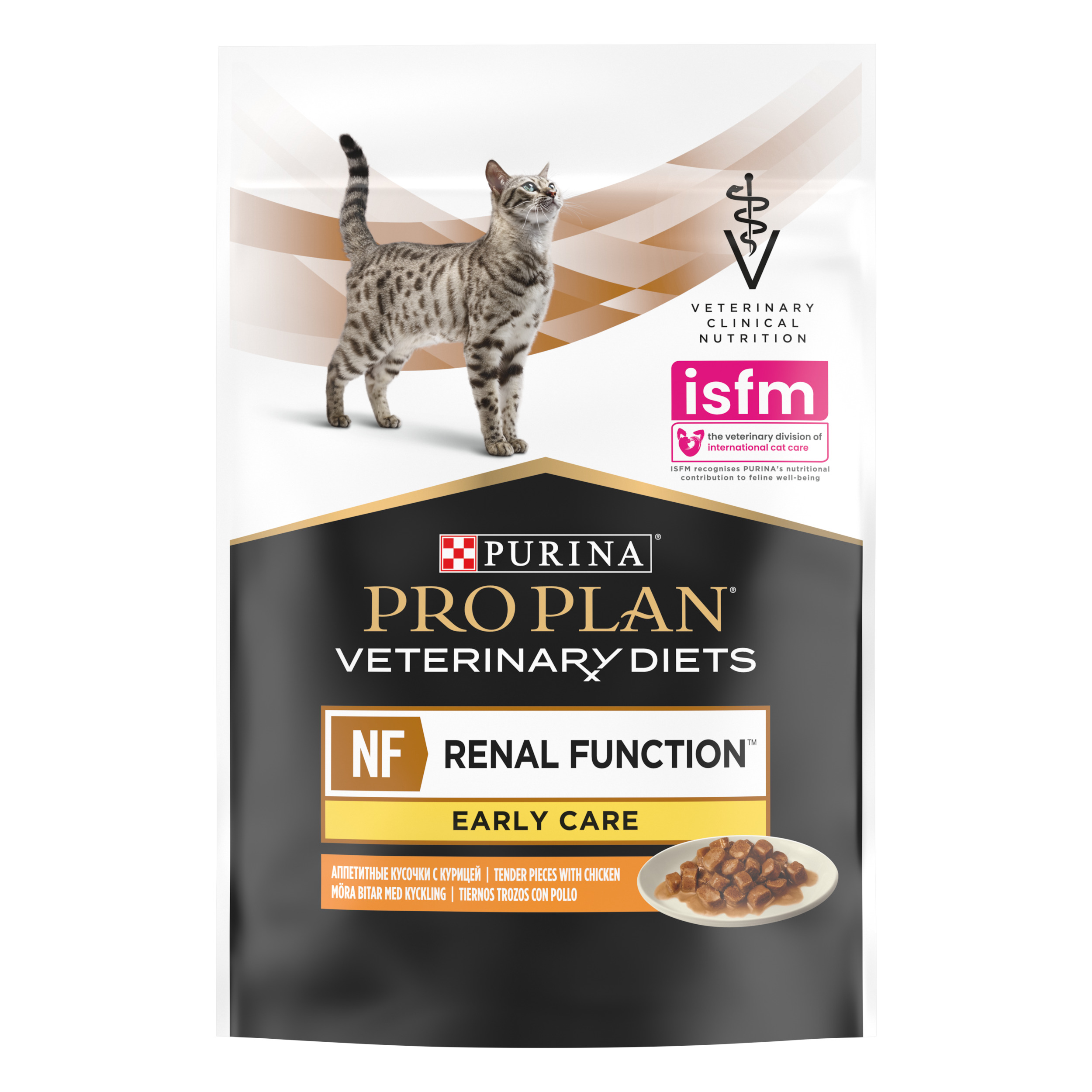 Влажный корм для кошек Purina Pro Plan Veterinary diets 0.085 кг курица (при заболеваниях почек, лечебный) - фото 1