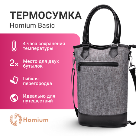 Термосумка ZDK Homium Basic серый