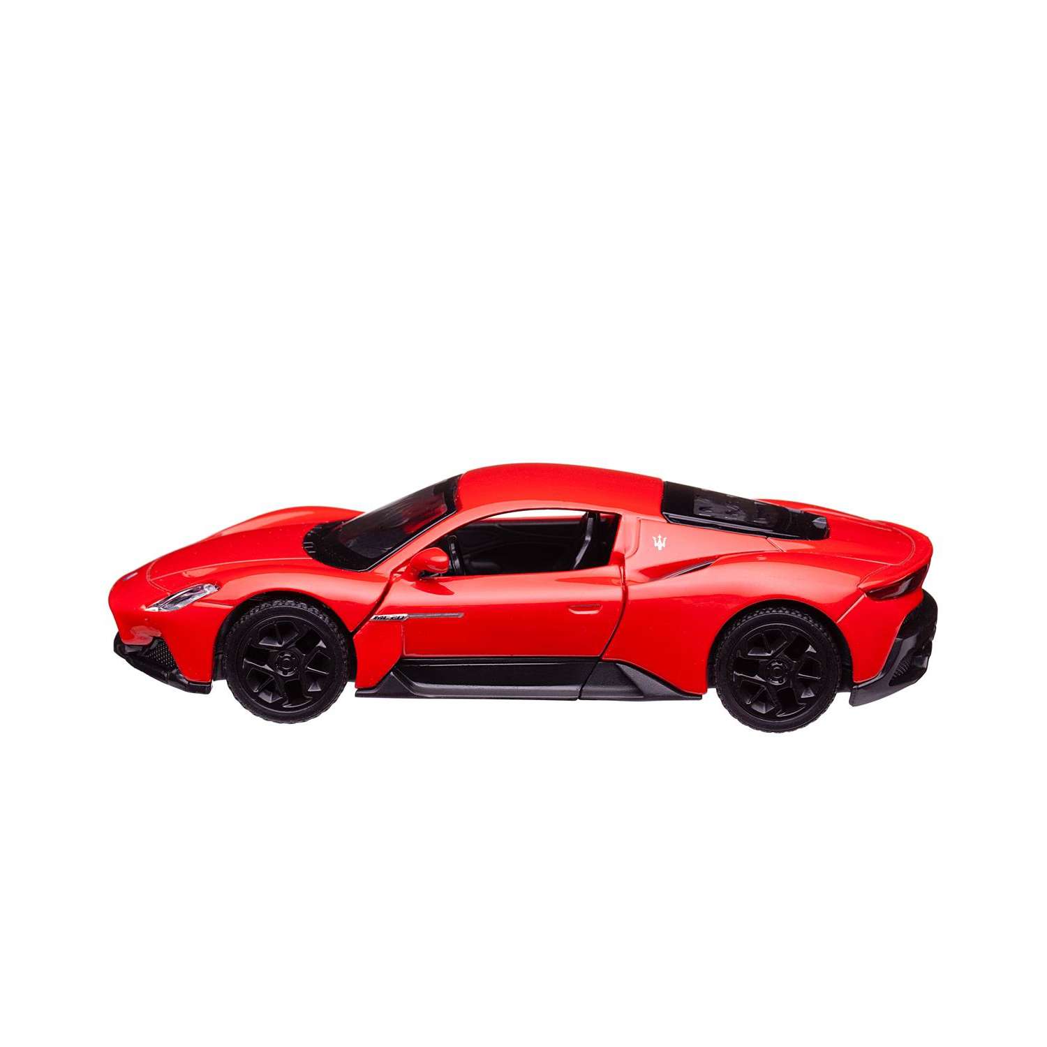 Машина металлическая Uni-Fortune Maserati MC 2020 инерционный механизм двери открываются красный цвет 554982-R - фото 1