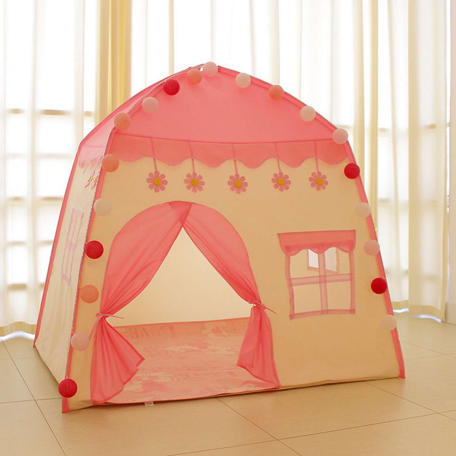 Палатка EziKIDS Di-283/розовый - фото 1