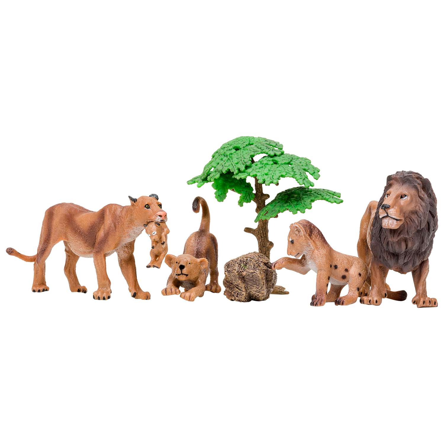 Набор фигурок Masai Mara Мир диких животных Семья львов 6 предметов купить  по цене 1718 ₽ в интернет-магазине Детский мир