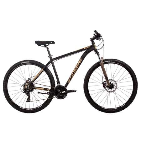 Велосипед горный взрослый Stinger STINGER 29 ELEMENT EVO золотистый алюминий размер 20