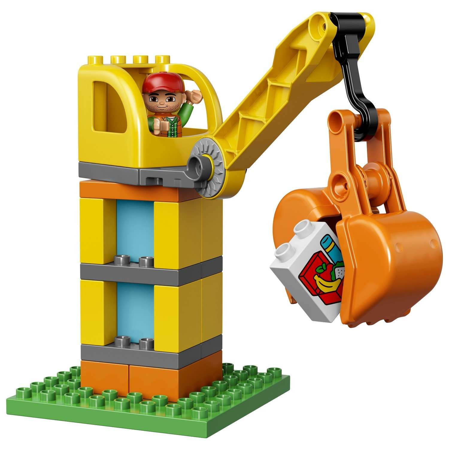 Конструктор LEGO DUPLO Town Большая стройплощадка (10813) - фото 12