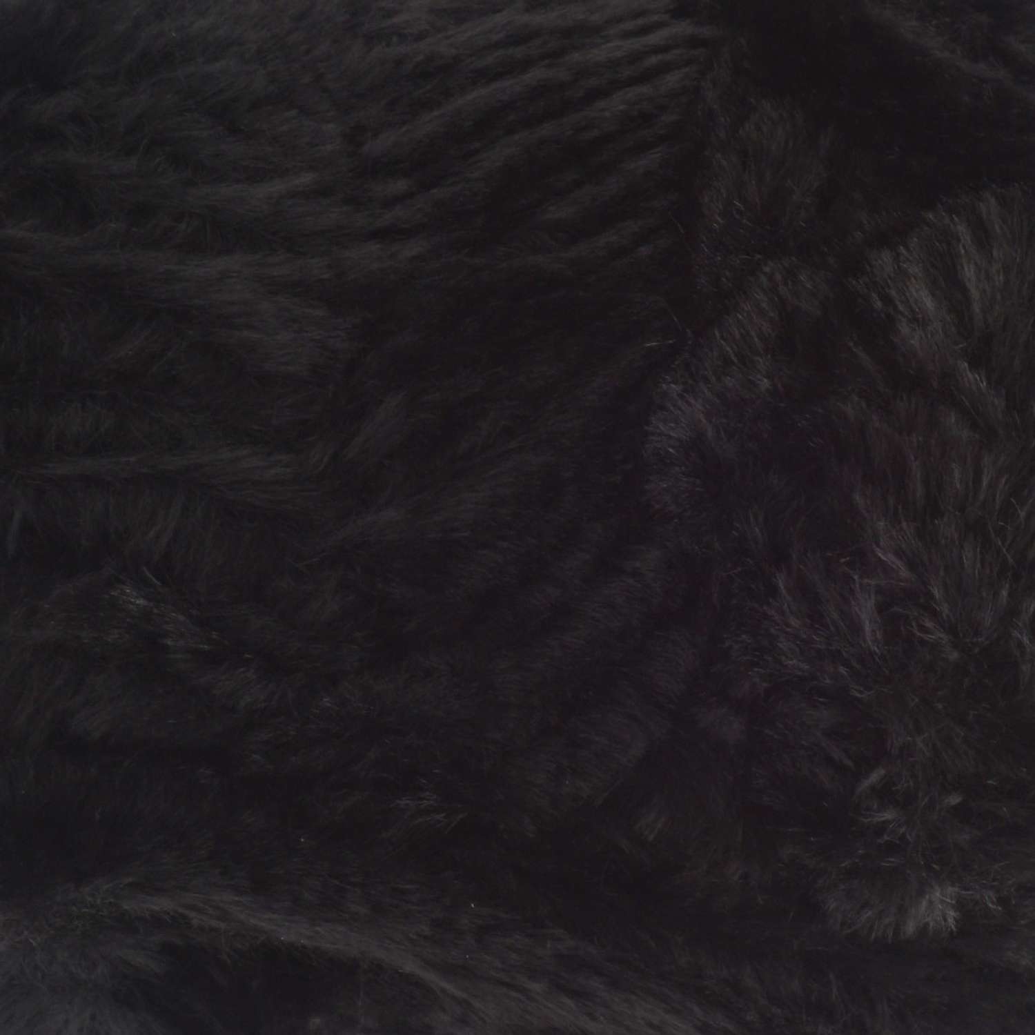 Пряжа Astra Premium Артемида с густым пушистым ворсом 100 г 60 м 07 черный 3 мотка - фото 3