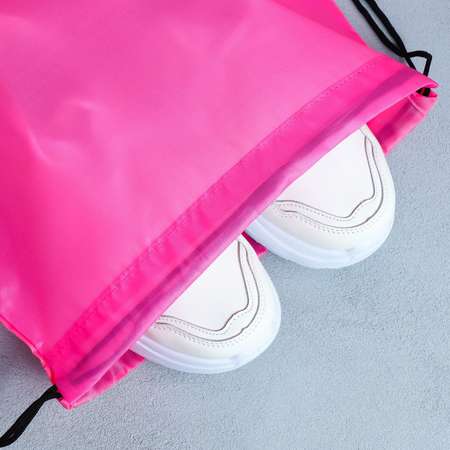 Сумка ArtFox STUDY для обуви «ArtFox study» болоневый материал цвет розовый 41х31 см
