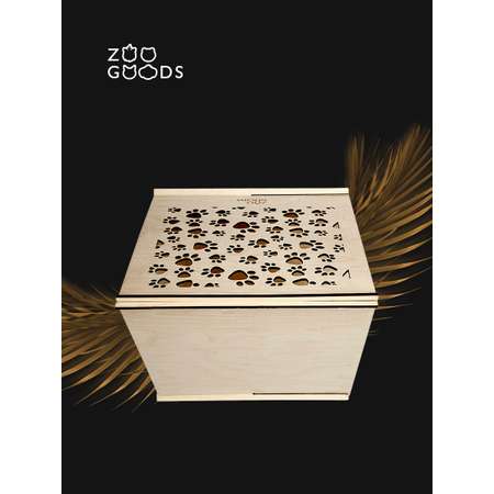 Домик для животных Zoo Goods Треугольный Лапки