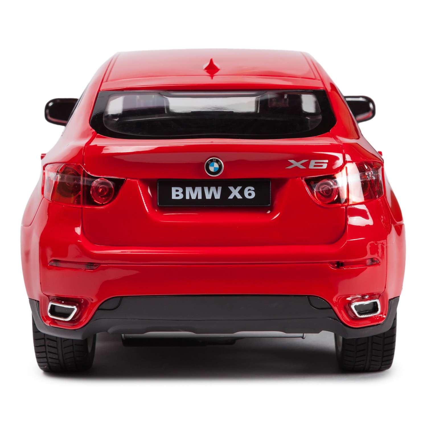 Машинка радиоуправляемая Rastar BMW X6 1:14 красная - фото 6