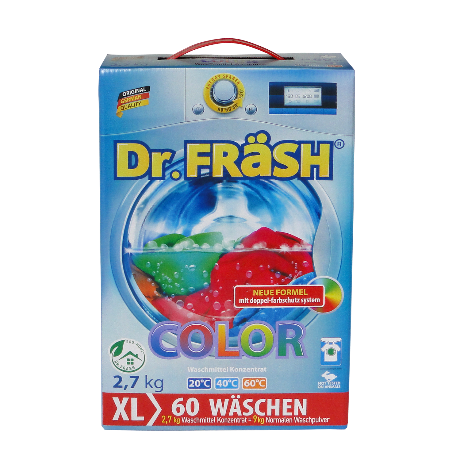 Порошок стиральный Dr.Frash Концентрированный для цветного белья Color 2700г 60ст - фото 1