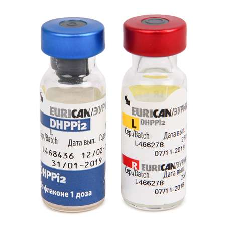 Вакцина для собак Boehringer Ingelheim Эурикан+LR 1доза
