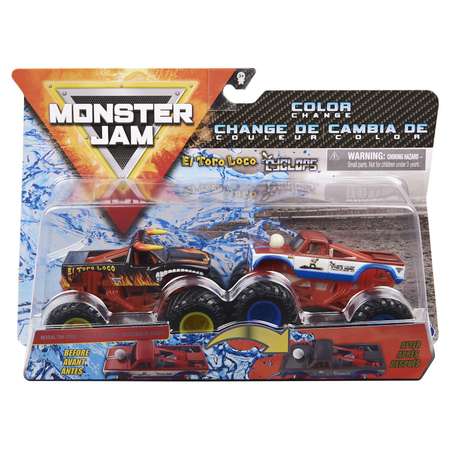 Машинка Monster Jam 1:64 2шт El Toro Loco vs Cyclops6044943/20124307