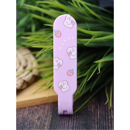 Расческа iLikeGift Bunny double purple