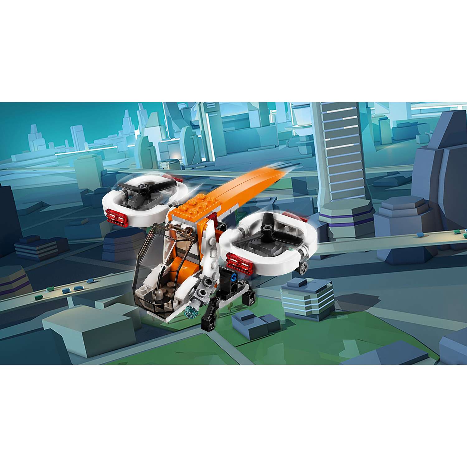 Lego creator drone explorer hot sale 31071