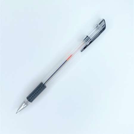 Ручка гелевая Консул черная с манжетой