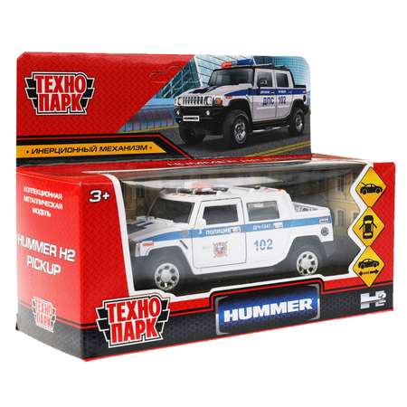 Машина Технопарк Hummer H2 Pickup Полиция 325383