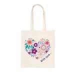 Раскраска на сумке Фрея RWCB-001 «Цветочное сердце» 40 х 35 см
