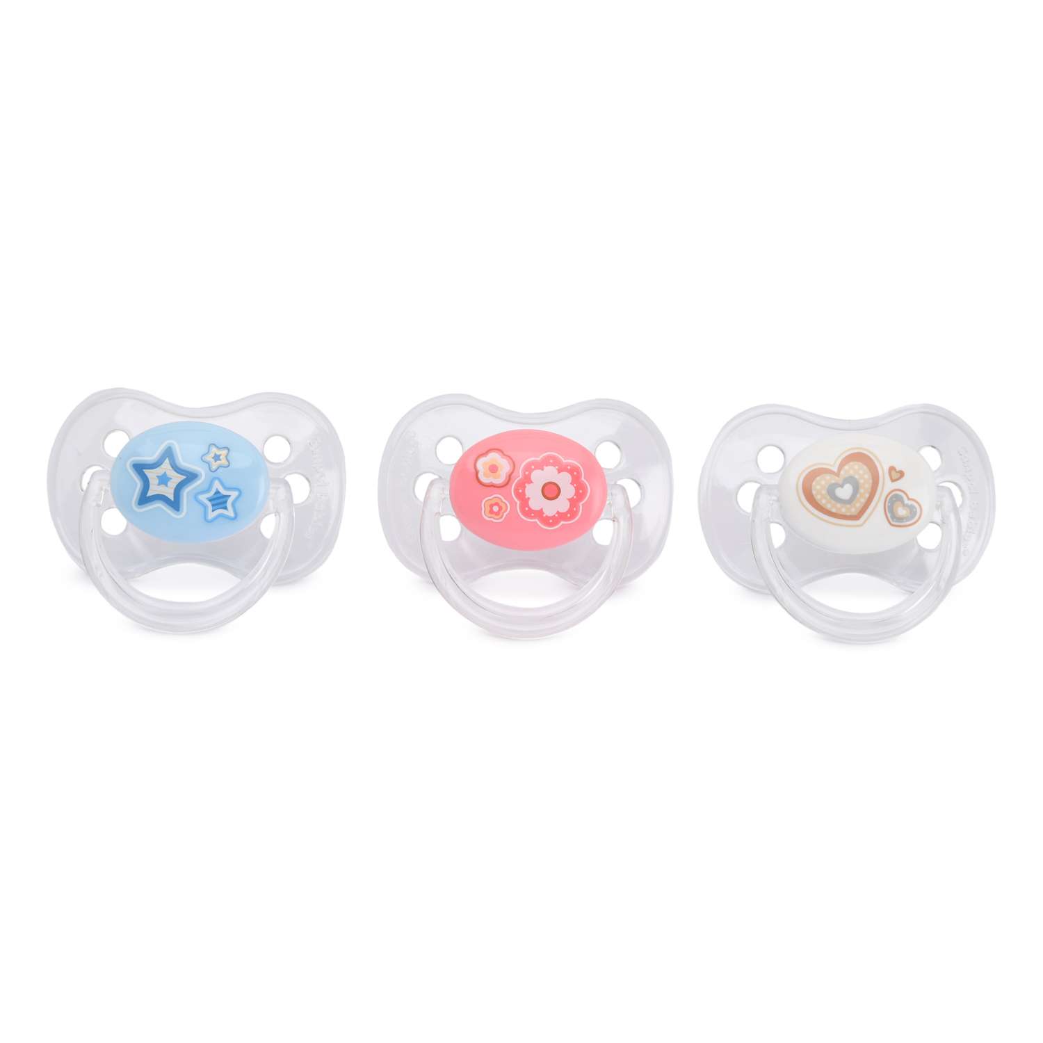 Пустышка Canpol Babies симметричная силиконовая 6-18 Newborn baby в ассортименте - фото 1