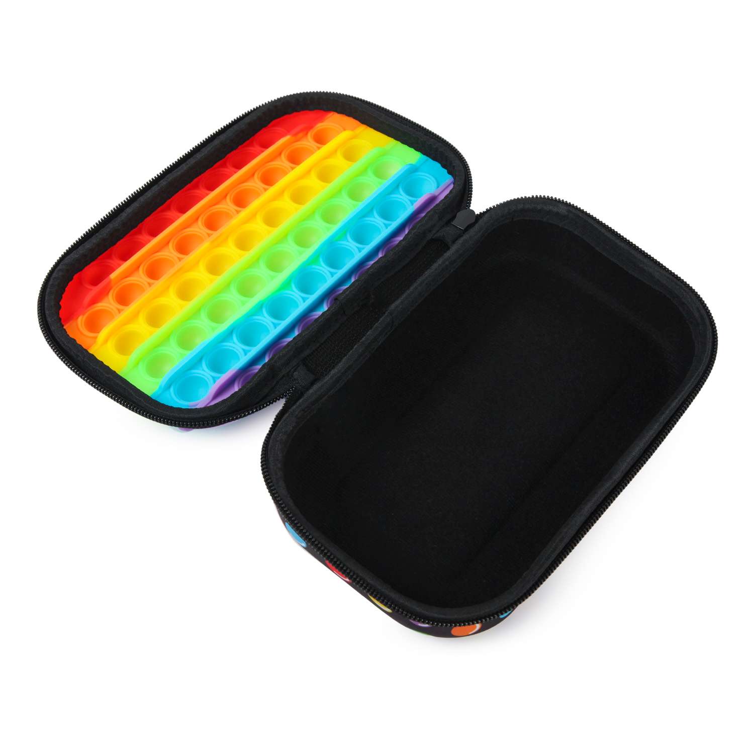 Zipit Zip & Pop Storage Box Rainbow